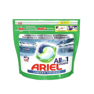 قرص ماشین لباسشویی آریل مدل All In 1 Limited Edition بسته 40 عددی