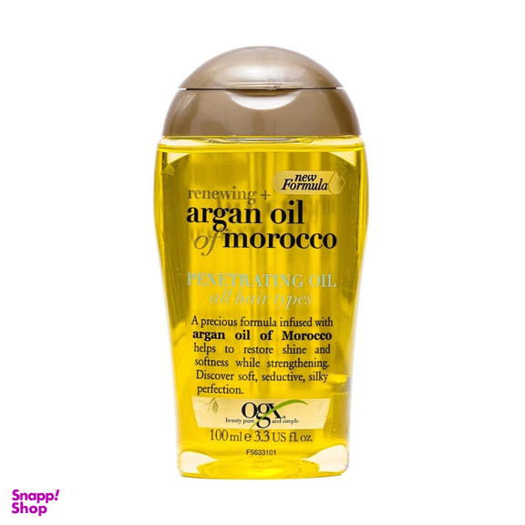 روغن مو اوجی ایکس مدل آرگان حجم 100 میلی‌ لیتر