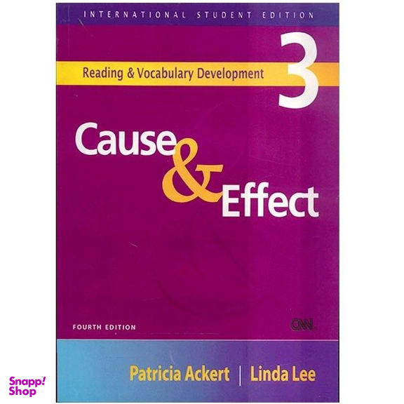 کتاب زبان Reading And Vocabulary Development 3 Cause And Effect اثر Patricia Ackert انتشارات هدف نوین