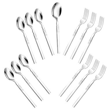 سرویس قاشق و چنگال 13 پارچه جی فی نی مدل 55