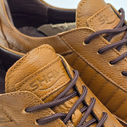 کفش راحتی مردانه شمس کد 08754 رنگ قهوه‌ای