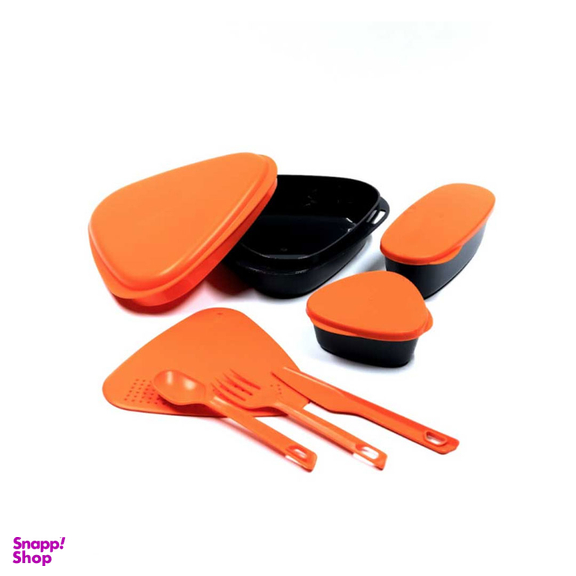 ست ظرف مثلثی 8 تیکه لایف کمپ مدل LunchKit