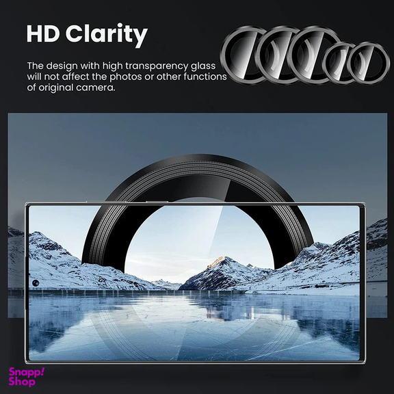 محافظ لنز دوربین اپیکوی مدل HD-ColorLens مناسب برای گوشی موبایل سامسونگ Galaxy S25 Ultra