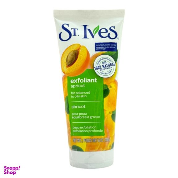 اسکراب لایه بردار سینت ایوز مدل Exfoliant رایحه Apricot وزن 170 گرم
