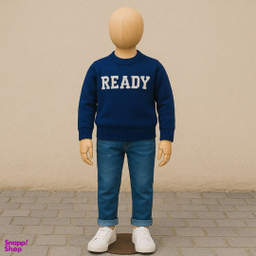 پلیور پسرانه کولزیون مدل Ready کد 125