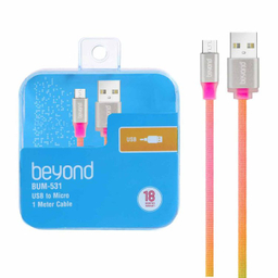 کابل شارژ USB به microUSB بیاند مدل BUM-531 طول 1 متر
