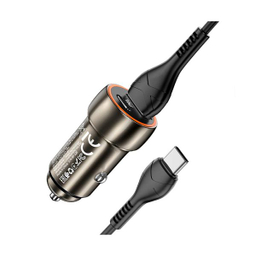 شارژر فندکی 20 وات هوکو مدل Z46A به همراه کابل تبدیل Type-C