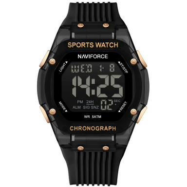 ساعت دیجیتال نیوی فورس مدل Naviforce Nf7113 رنگ مشکی پین طلایی