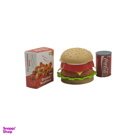 ست اسباب بازی آی توی مدل فست فود طرح همبرگر