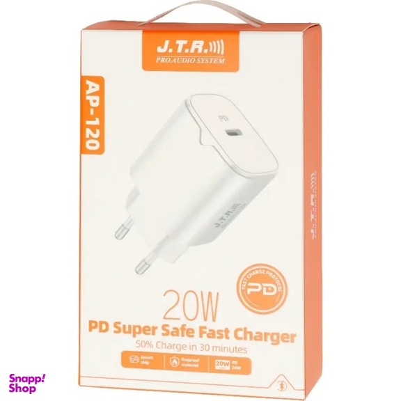 شارژر دیواری گوشی موبایل جی تی آر کد AP-120