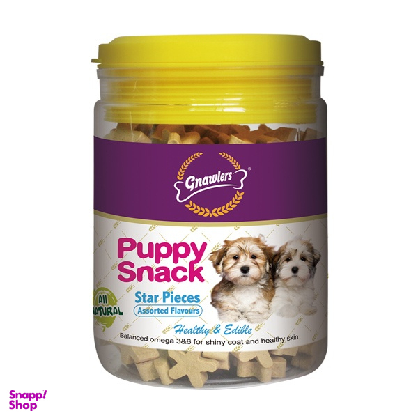 تشویقی سگ مدل sharj pet puppy snack Star pieces وزن 250 گرم