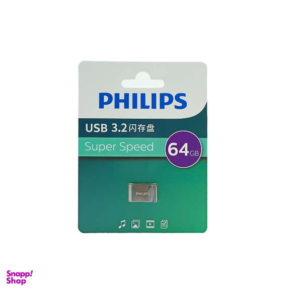 فلش مموری فیلیپس مدل FM20UA-K ظرفیت 64 گیگابایت