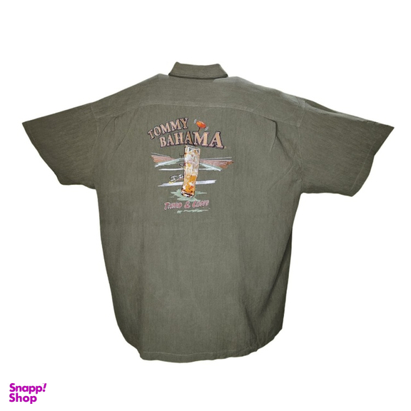 پیراهن مردانه مدل فربد رنگ سبز زیتونی