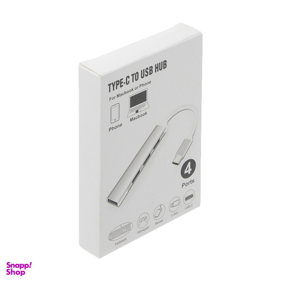 هاب USB-C چهار پورت مدل C-809