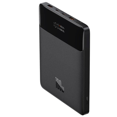 پاوربانک بیسوس مدل PPBL000201 100W ظرفیت 20000 میلی آمپر ساعت