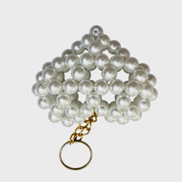 جاکلیدی طرح قلب مرواریدی کد 321