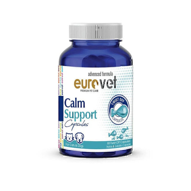 قرص آرام‌ بخش سگ و گربه یوروپت مدل Calm Support بسته 60 عددی