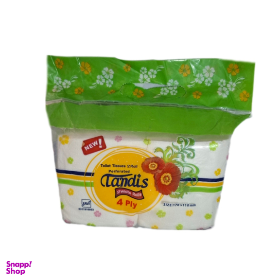 دستمال توالت تندیس بسته 2 عددی