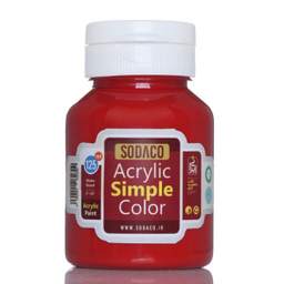 رنگ اکریلیک سوداکو مدل ساده حجم 125 میلی لیتر