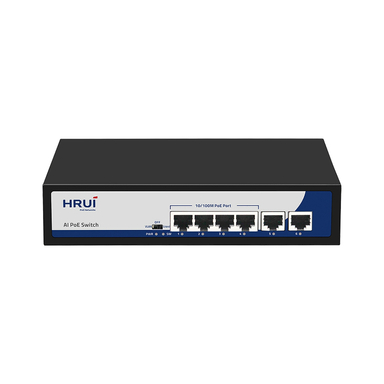 سوییچ 8 پورت اچ آر یو آی مدل HR900-AF-42N poe