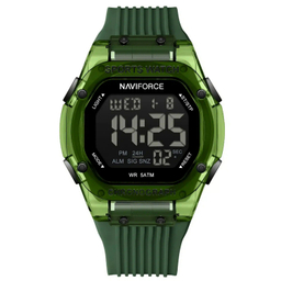 ساعت دیجیتال نیوی فورس مدل Naviforce Nf7113 رنگ سبز