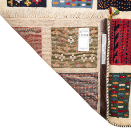 گبه دستباف سی پرشیا کد 122110 سایز 230x176 سانتی‌ متر