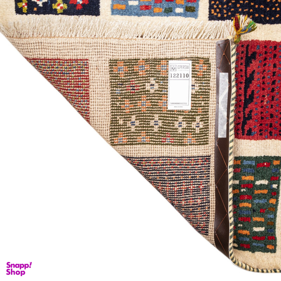 گبه دستباف سی پرشیا کد 122110 سایز 230x176 سانتی متر