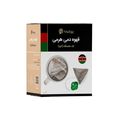 قهوه دمی هرمی تک خاستگاه کنیا پپتینا بسته 6 عددی