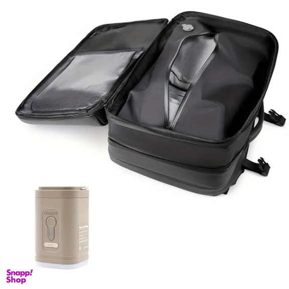 کوله‌ پشتی مسافرتی مدل Air Backpack به همراه پمپ باد الکتریکی