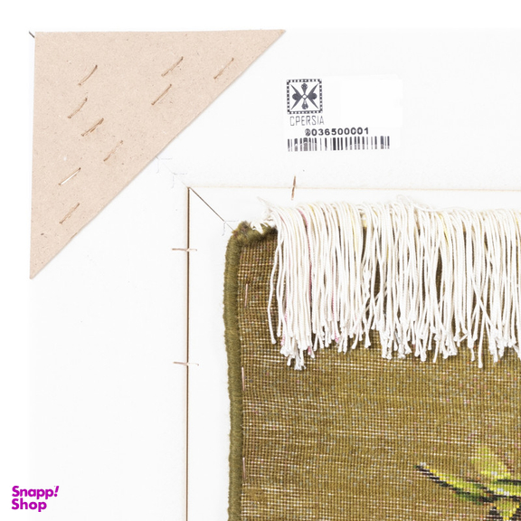 تابلو فرش دستباف سی پرشیا مدل گل در گلدان سرامیکی کد 903650