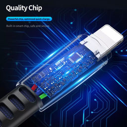 کابل تبدیل USB به لایتنینگ  راک اسپیس مدل RCB0670 طول 1.2 متر