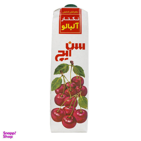 نکتار آلبالو سن ایچ حجم 1000 میلی لیتر