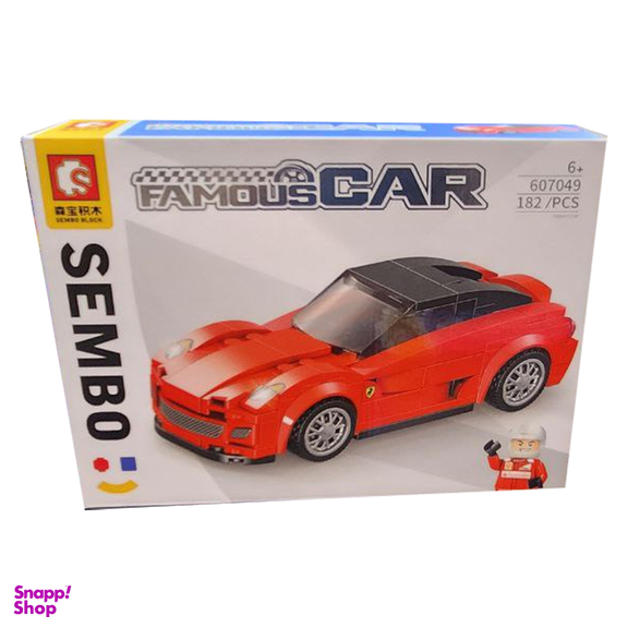 ساختنی سیمبوبلاک مدل Famous Cars کد 607049