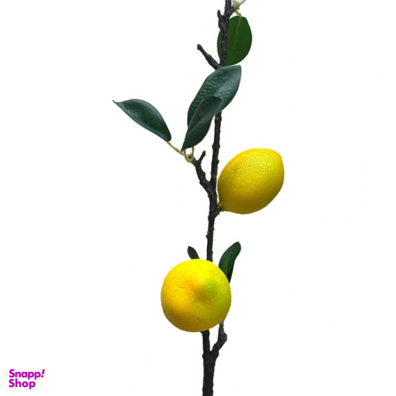 شاخه گل لیمو مصنوعی کد lemon-2x