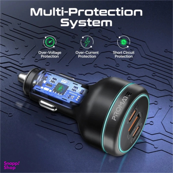 شارژر فندکی پرومیت مدل POWERDRIVE-230