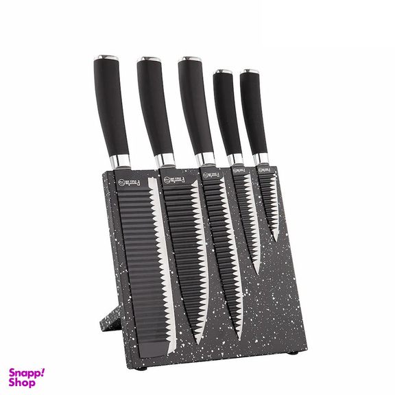 سرویس چاقو آشپزخانه 6 پارچه لیدوما مدل پرارین