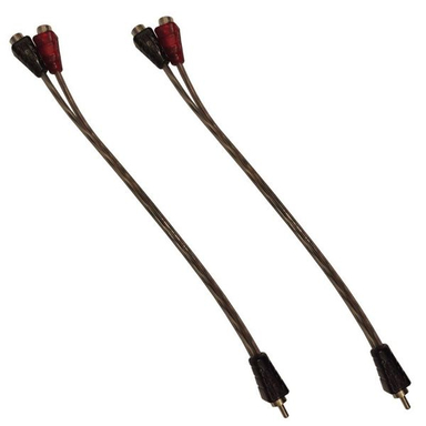 کابل تبدیل 2 به 1 RCA ولگا کد 2SM طول 0.35 متر بسته دو عددی