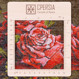 تابلو فرش دستباف سی پرشیا مدل گل در گلدان سفالی کد 903805