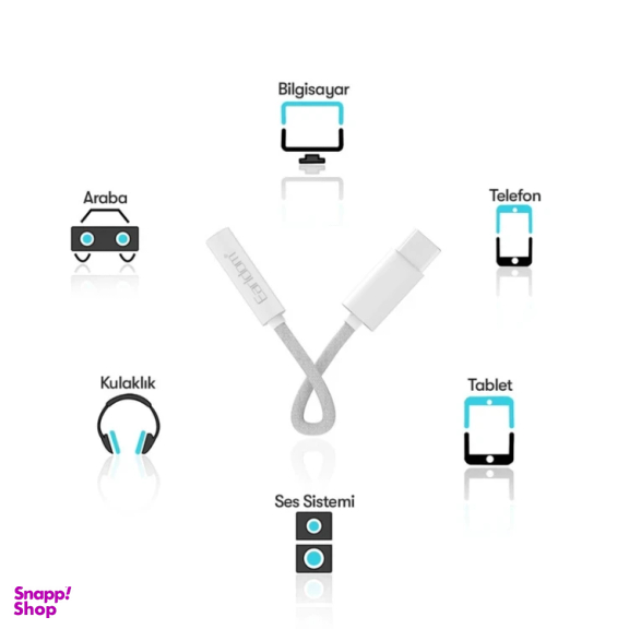 مبدل Type-C به Jack 3.5mm ارلدام مدل ET-OT69