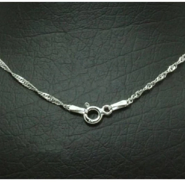 زنجیر نقره زنانه گیرا مدل دیسکو G0178-45