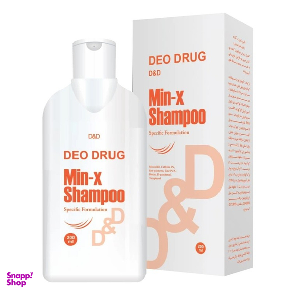 شامپو مو دیو دراگ مدل MIN-X حجم 200 میلی لیتر