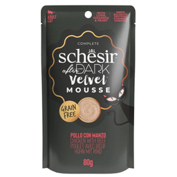 پوچ گربه بالغ شسیر طعم مرغ و گوشت وزن 80 گرم