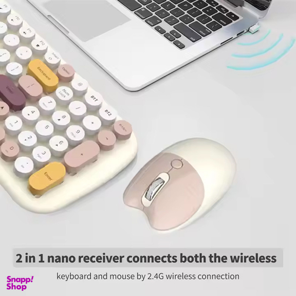 کیبورد و ماوس بی سیم کوتسی مدل 84023