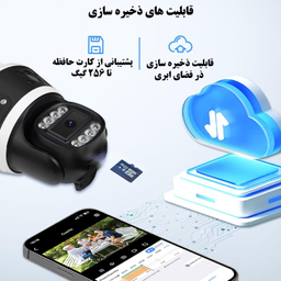 دوربین مداربسته تحت شبکه سیم کارتی مدل QQ855A