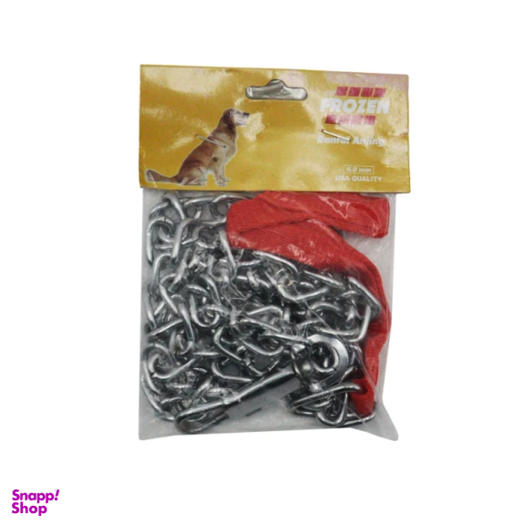 بند قلاده سگ فروزن مدل زنجیری کد YP-5MM