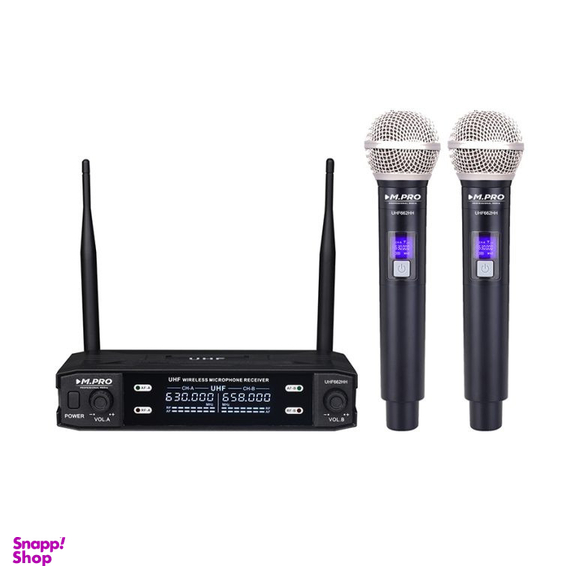 میکروفن بی سیم ام پرو مدل دو دستی M.PRO 662HH