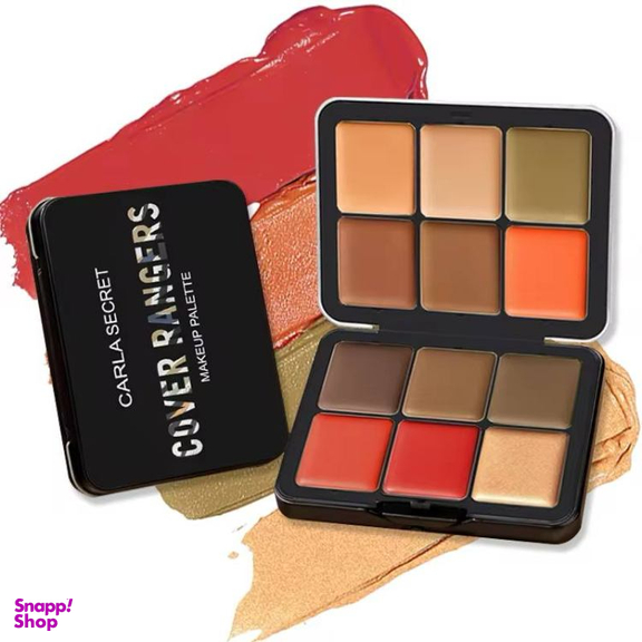 پالت کانسیلر و کانتور کارلا سکرت مدل Cover Rangers کد 12