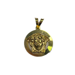 پلاک گردنبند طلا 18 عیار زنانه طرح ورساچه کد 38