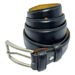 کمربند مردانه چرم طبیعی مدل مجلسی کد 112