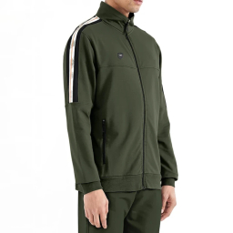 سویشرت ورزشی مردانه مدل GD-17189169 رنگ سبز تیره